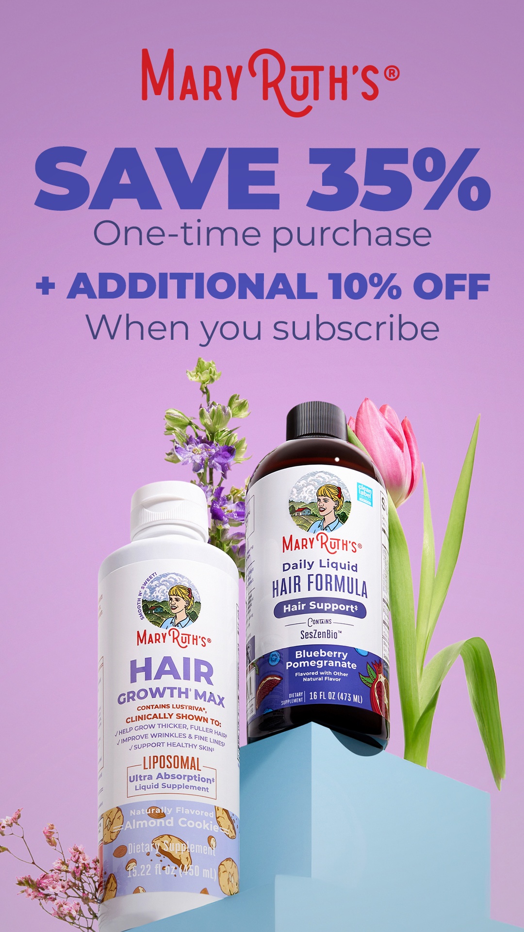 MaryRuth's Facebook ad