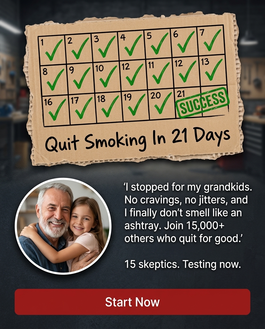 Hypnosis to Stop Smoking Facebook ad