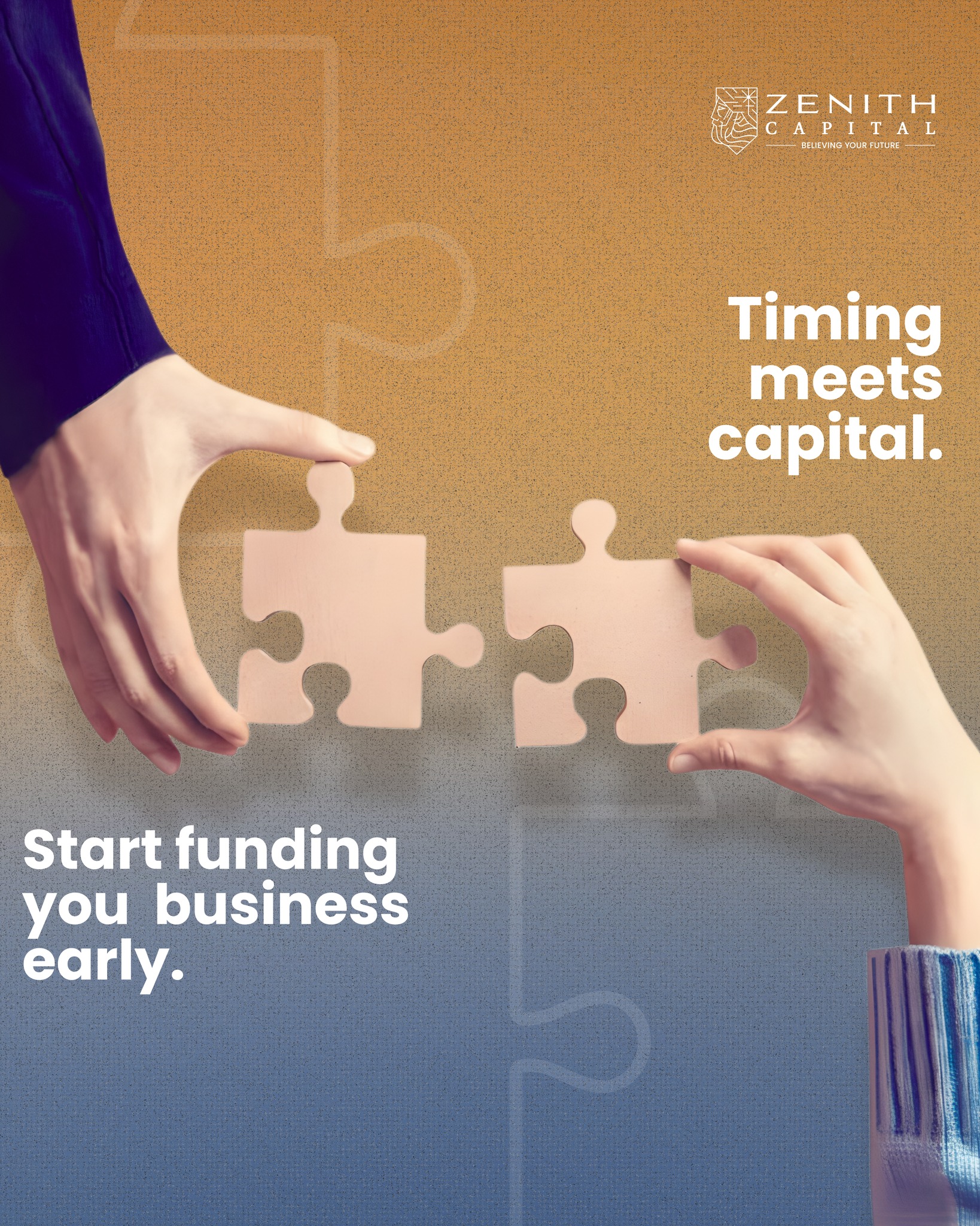 Zenith Capital Facebook ad: Zenith Capital Business Loan, Believing Your Future