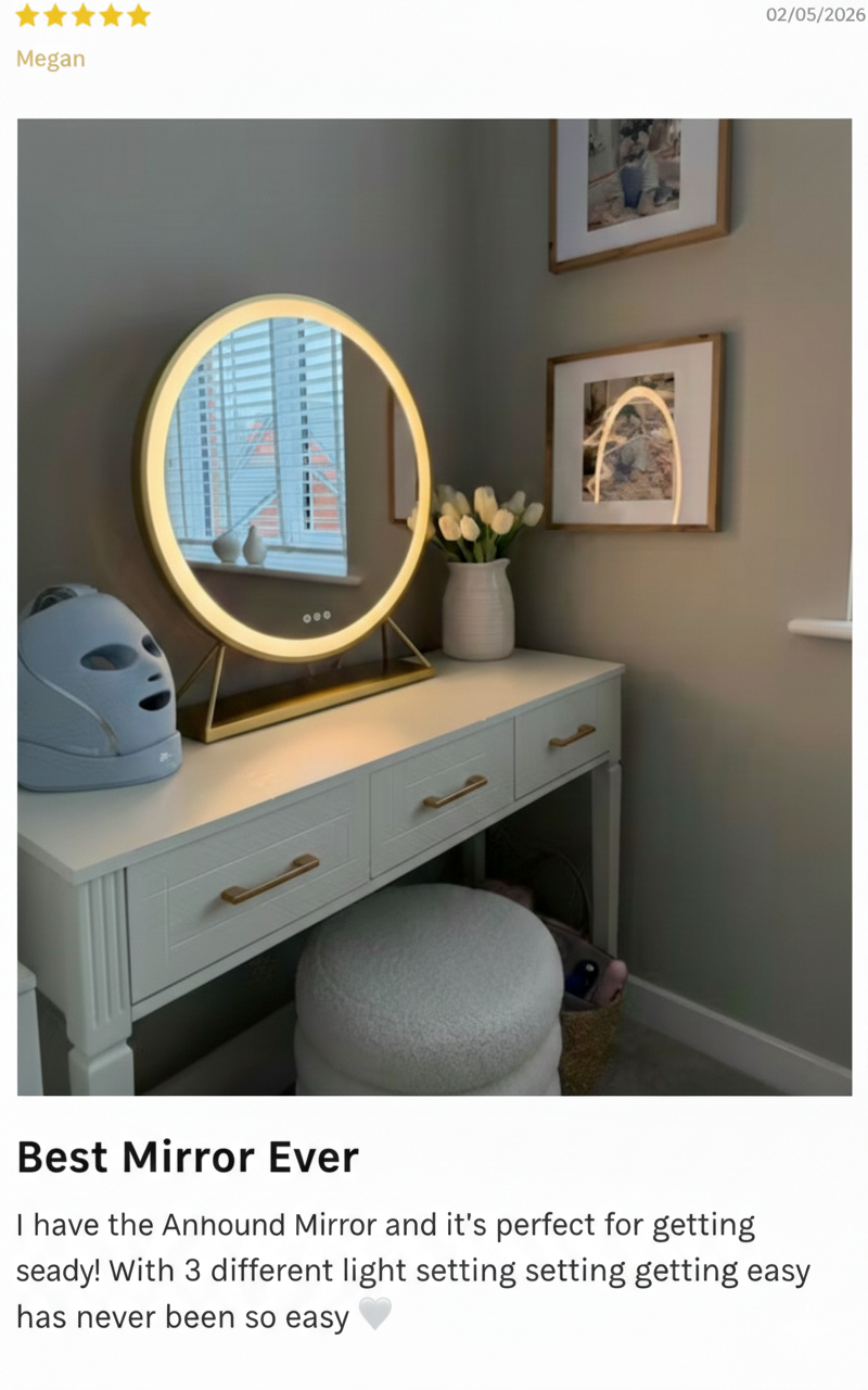 Hollywood Mirrors Facebook ad