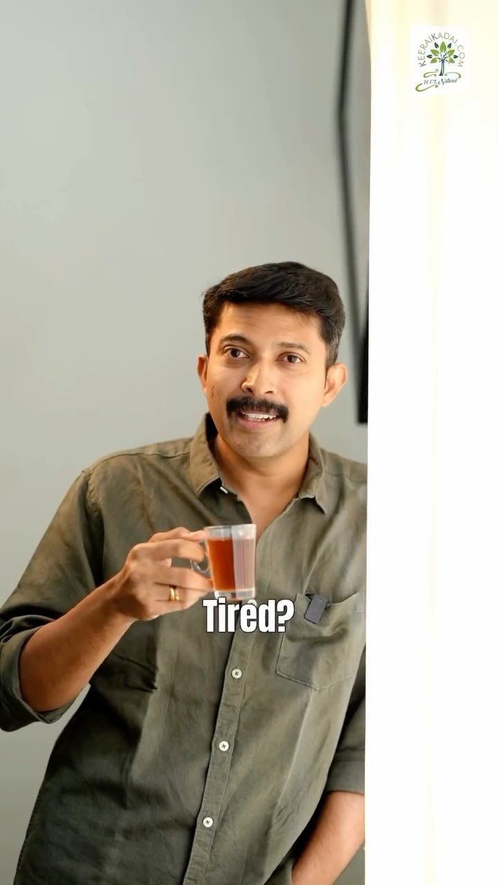 Keerai Kadai Facebook ad: Feeling tired? Your glow-up might be growing in…