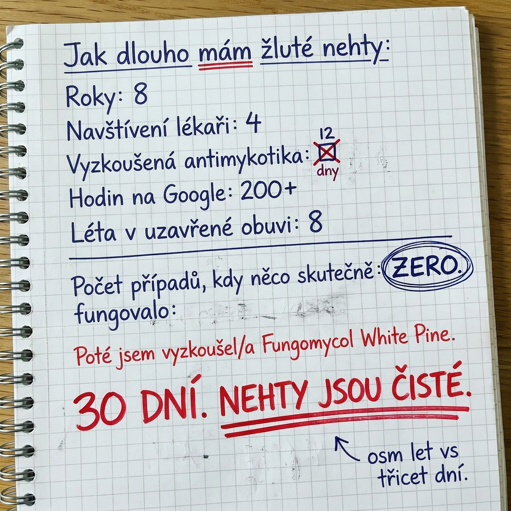 Organická Kosmetika - InaEssentials.cz Facebook ad: 8 let žlutých nehtů. 30 dní a obrat.