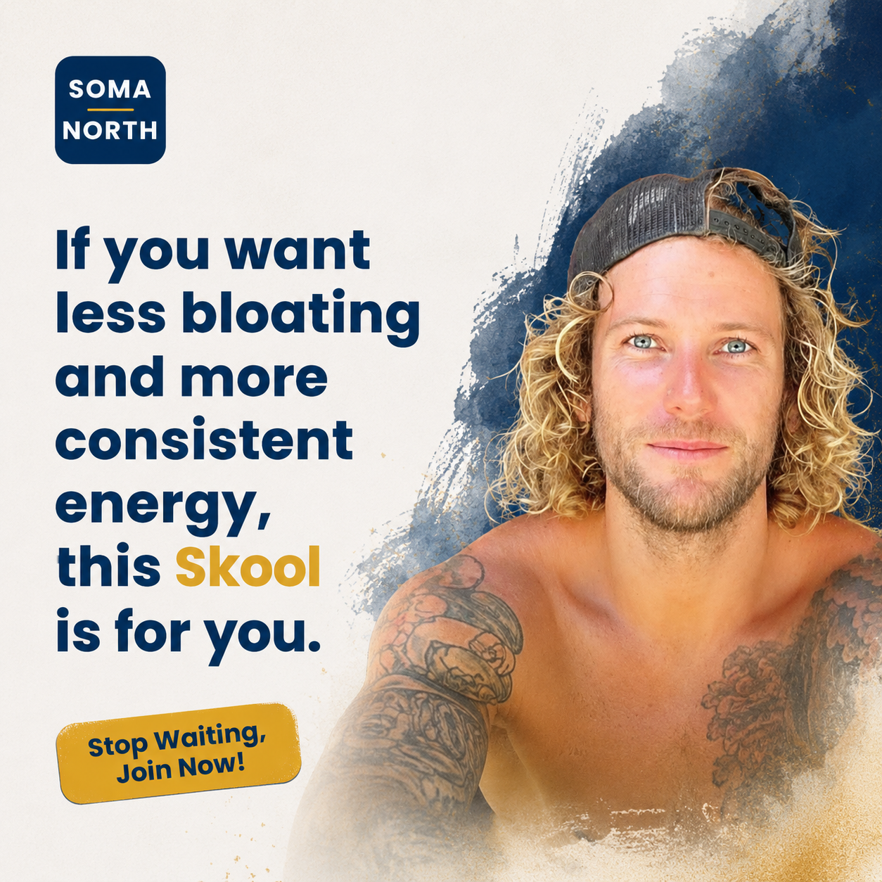 Skool Facebook ad