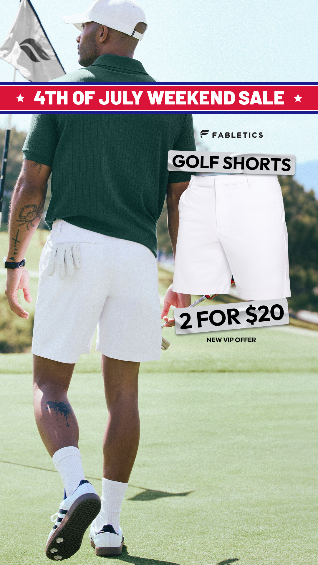 Fabletics Men Facebook ad