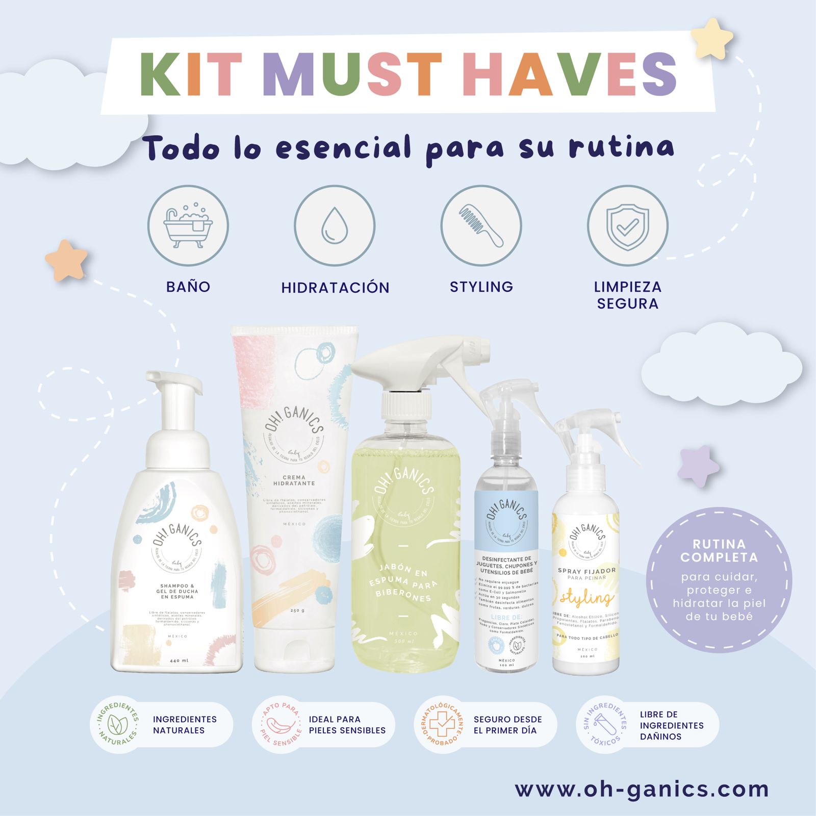Oh.ganics Facebook ad