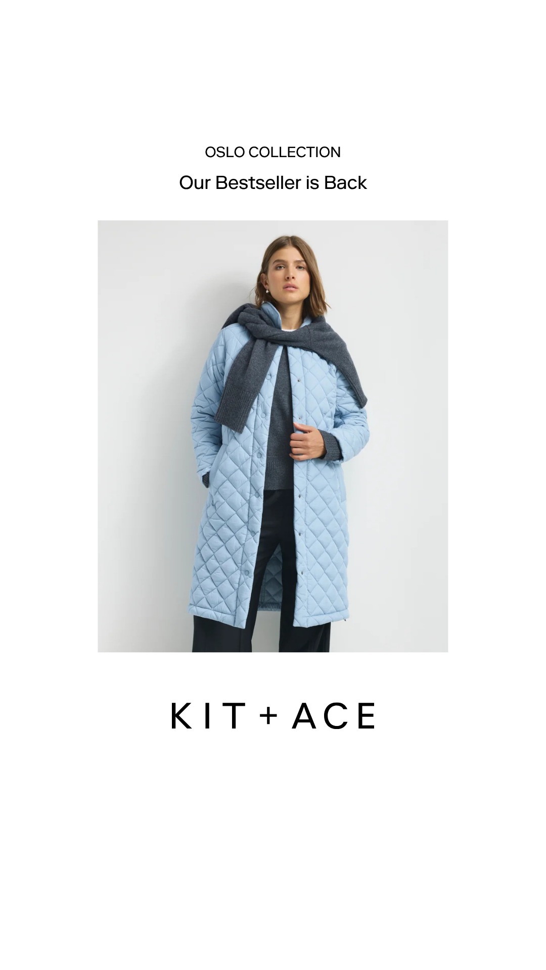 Kit and Ace Facebook ad: Women's Outerwear