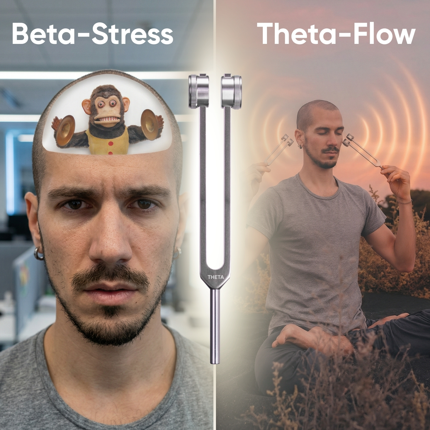 Neowake Facebook ad: Die meisten Menschen schaffen es im Alltag kaum…