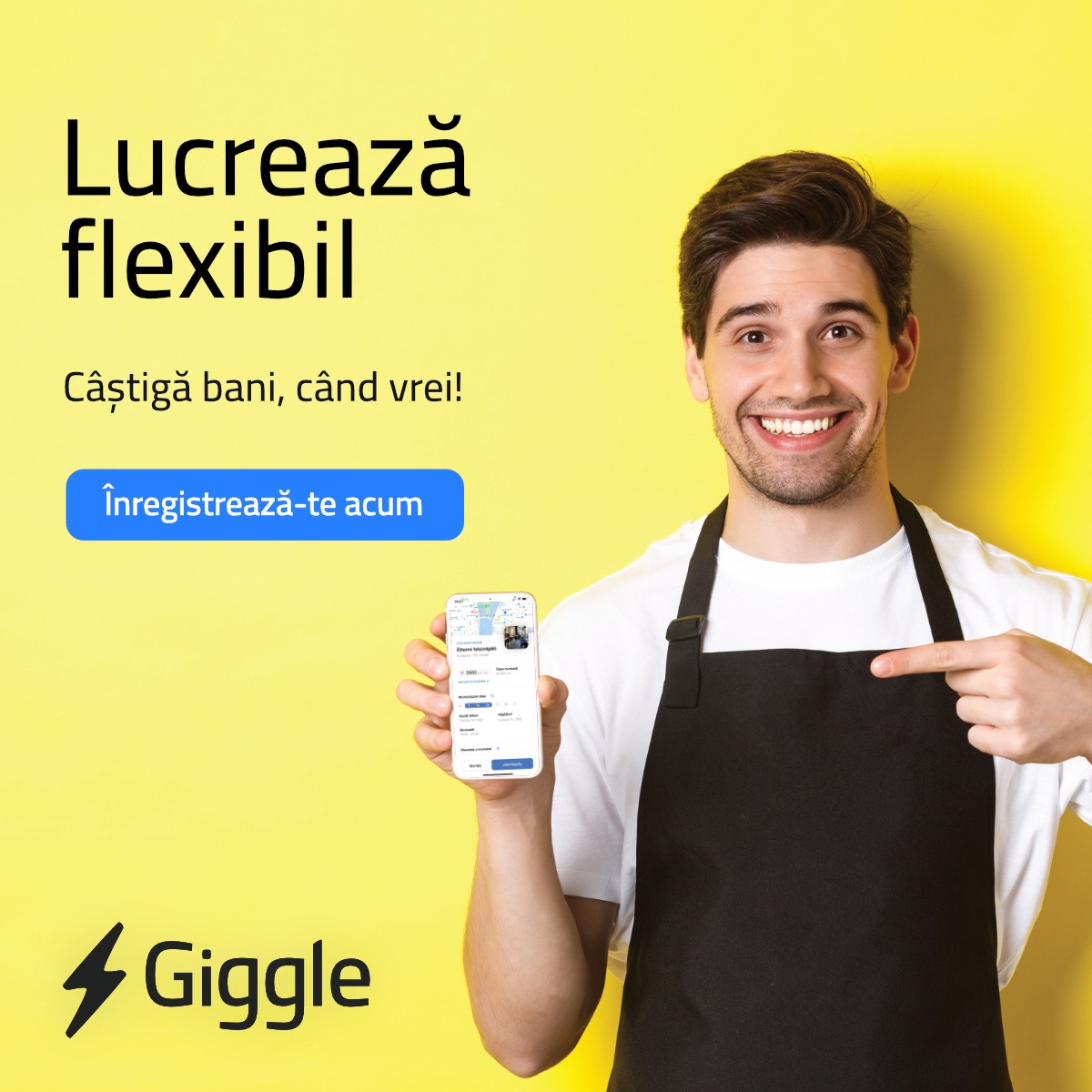 Giggle - Flexible Work Facebook ad from Jan 13, 2026