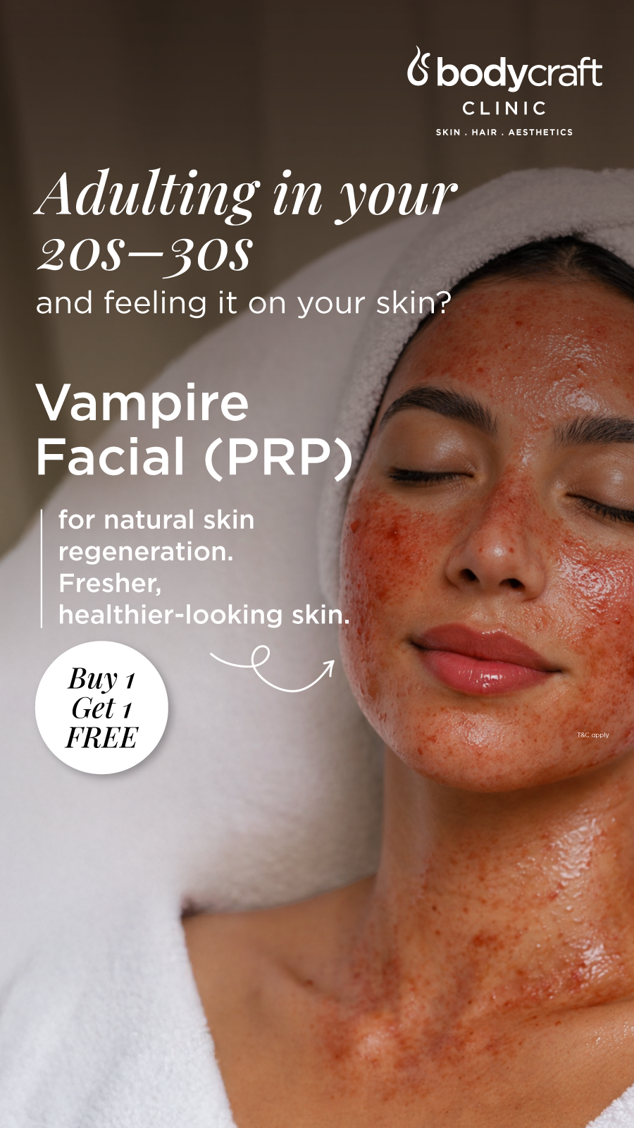 Bodycraft Clinic Facebook ad