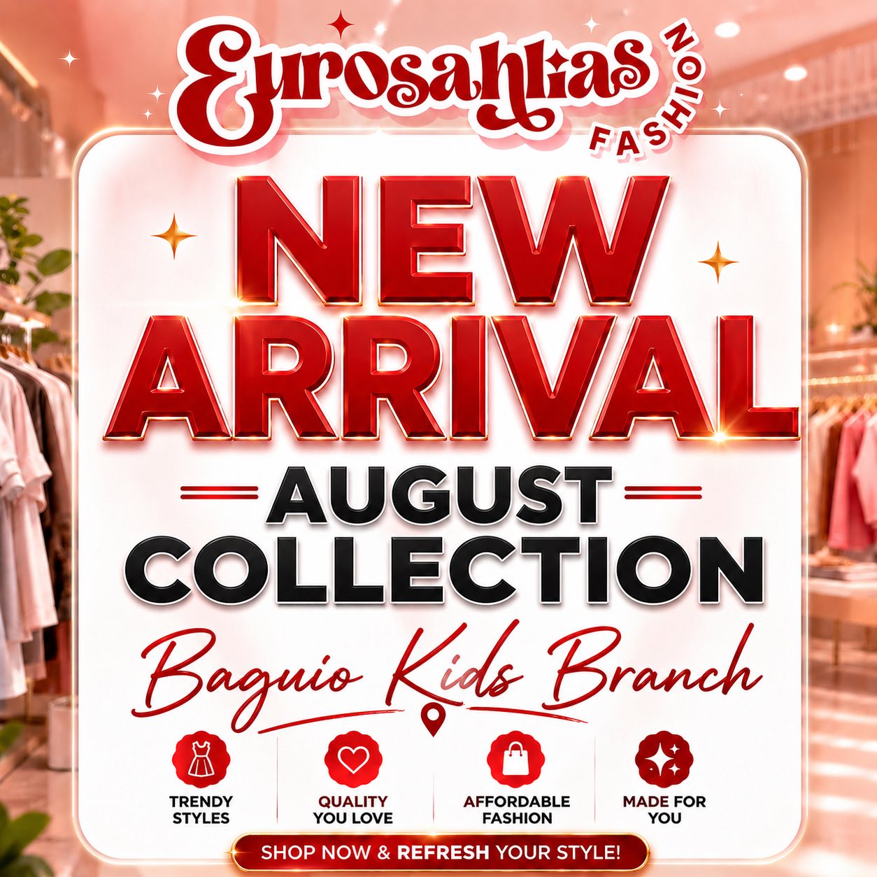 Eurosahlias Fashion - Rosalyn Magbanua Saura Facebook ad