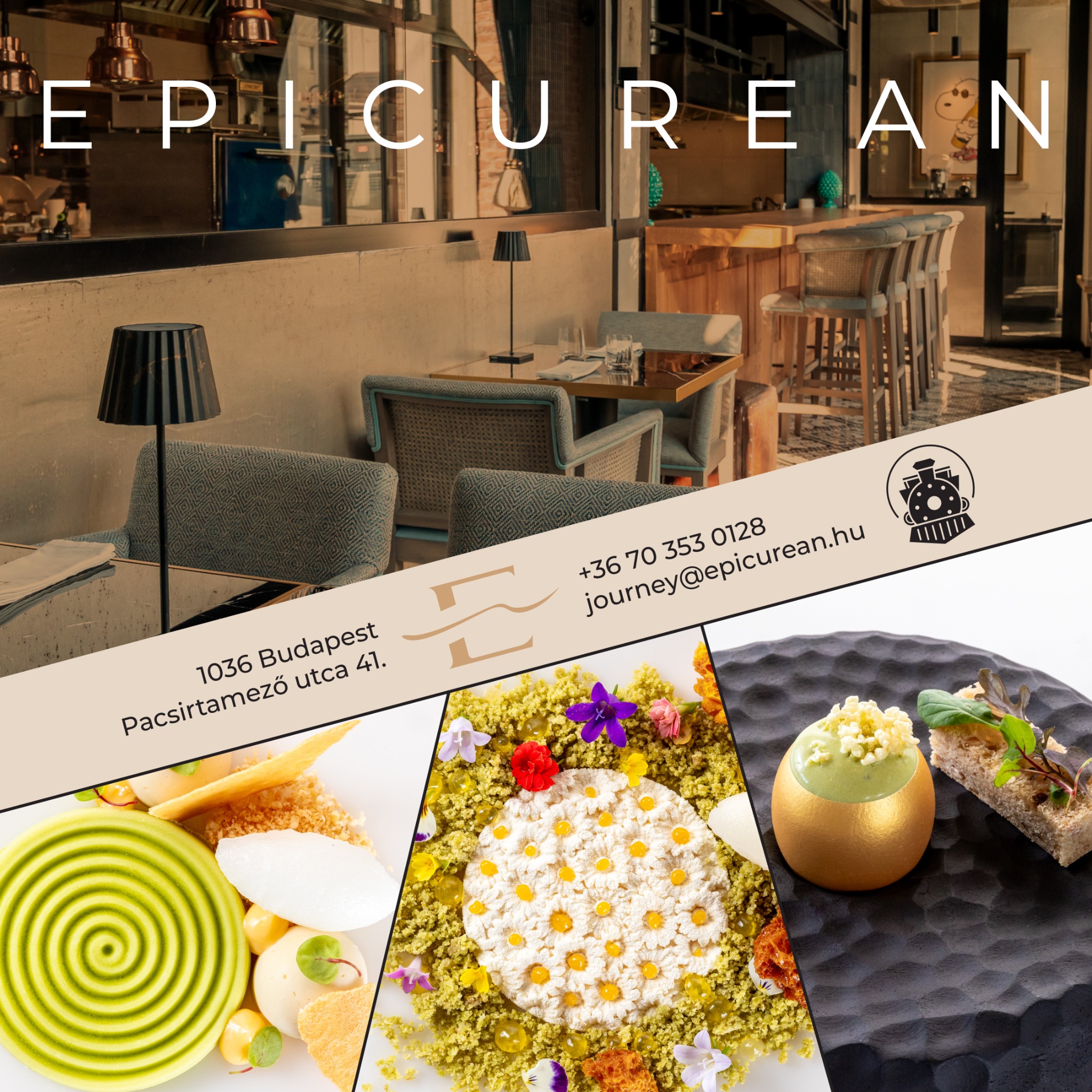 Epicurean Budapest Facebook ad: Epicurean is not just a meal, it is…