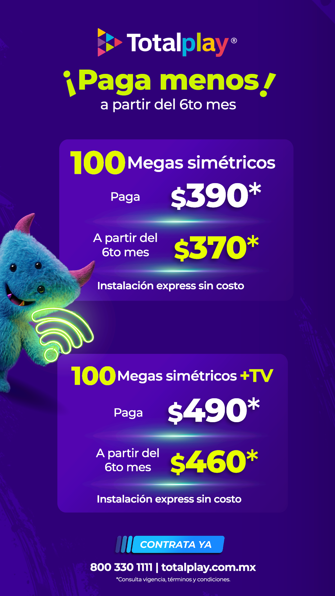 Totalplay Facebook ad