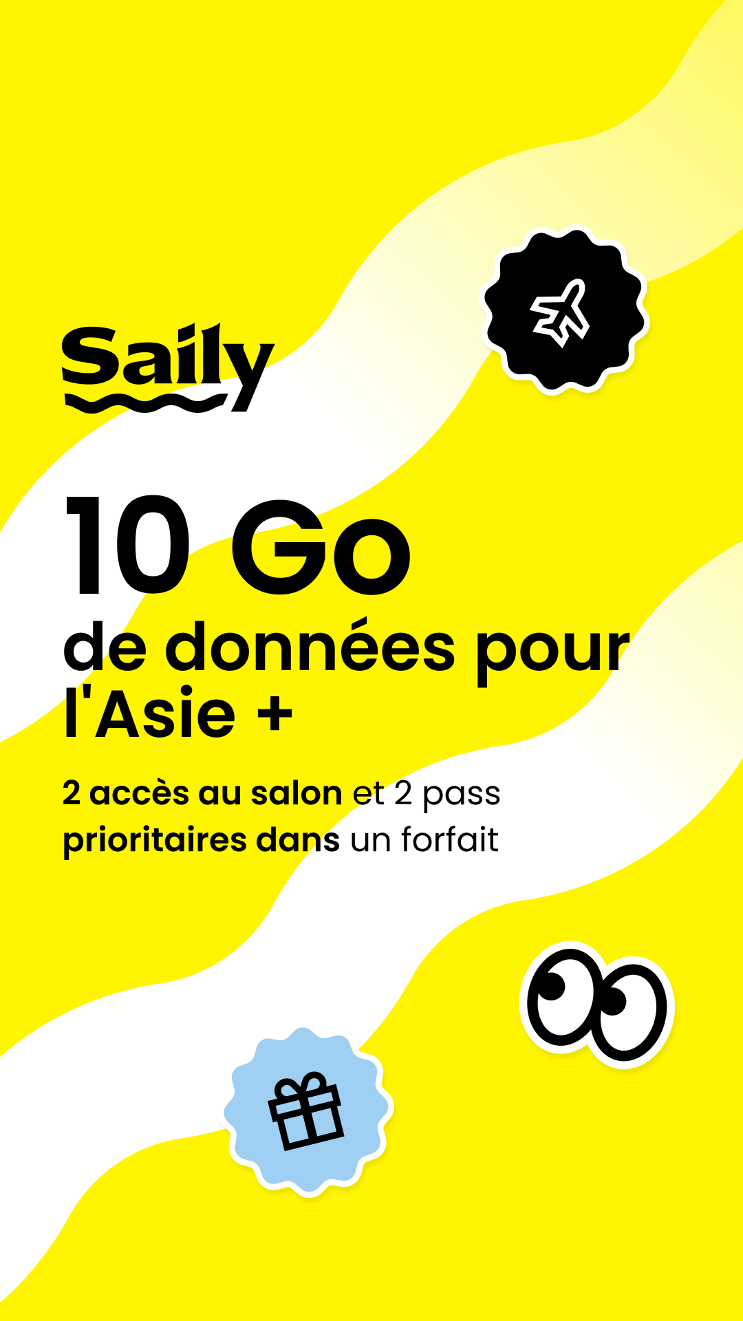 Saily Facebook ad