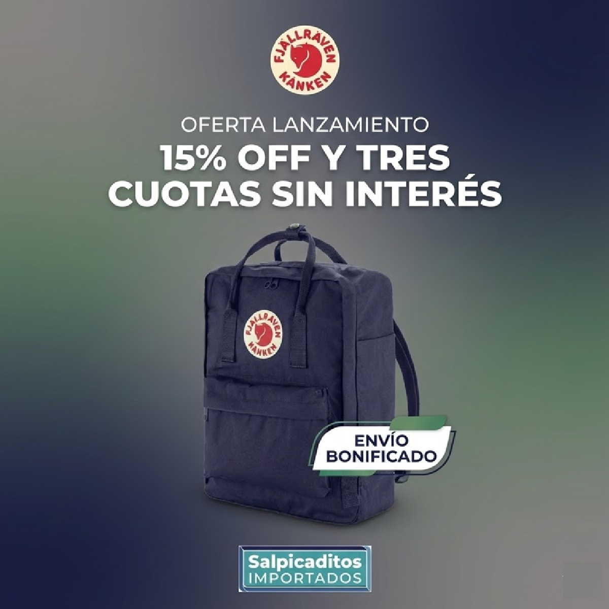 Salpicaditos Importados Facebook ad: Las mochilas fjallraven kanken llegaron a Salpicaditos…