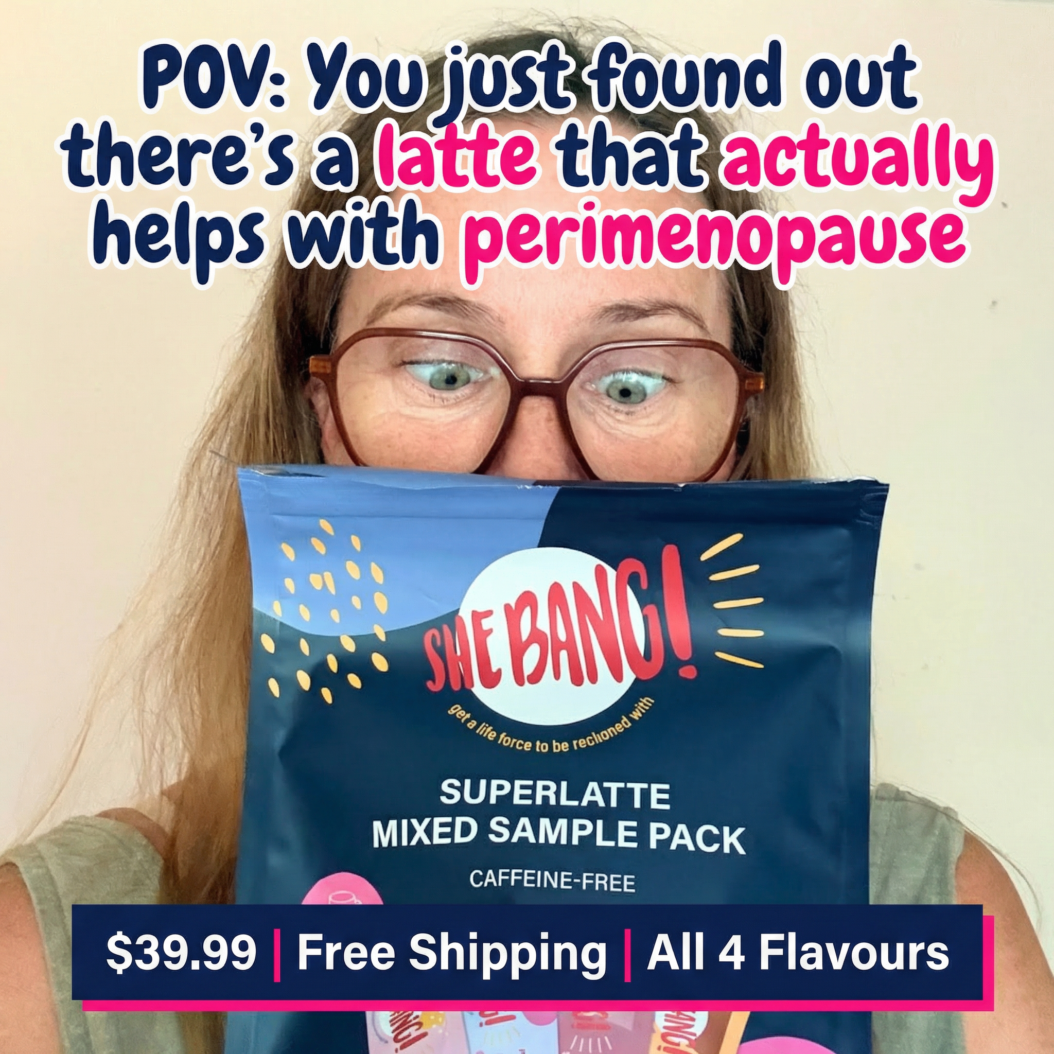 Shebang Facebook ad