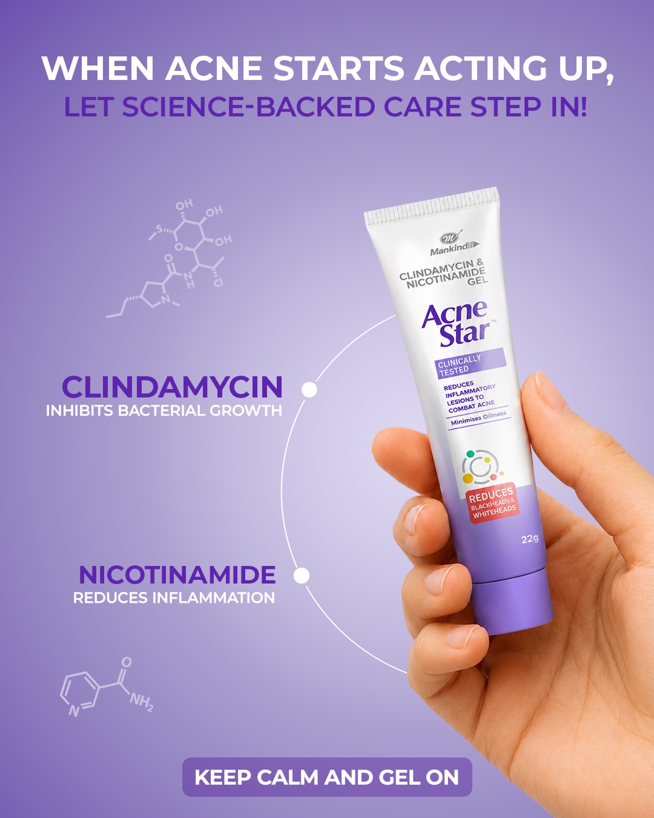 AcneStar Facebook ad: Some breakouts need more than wishful thinking.
