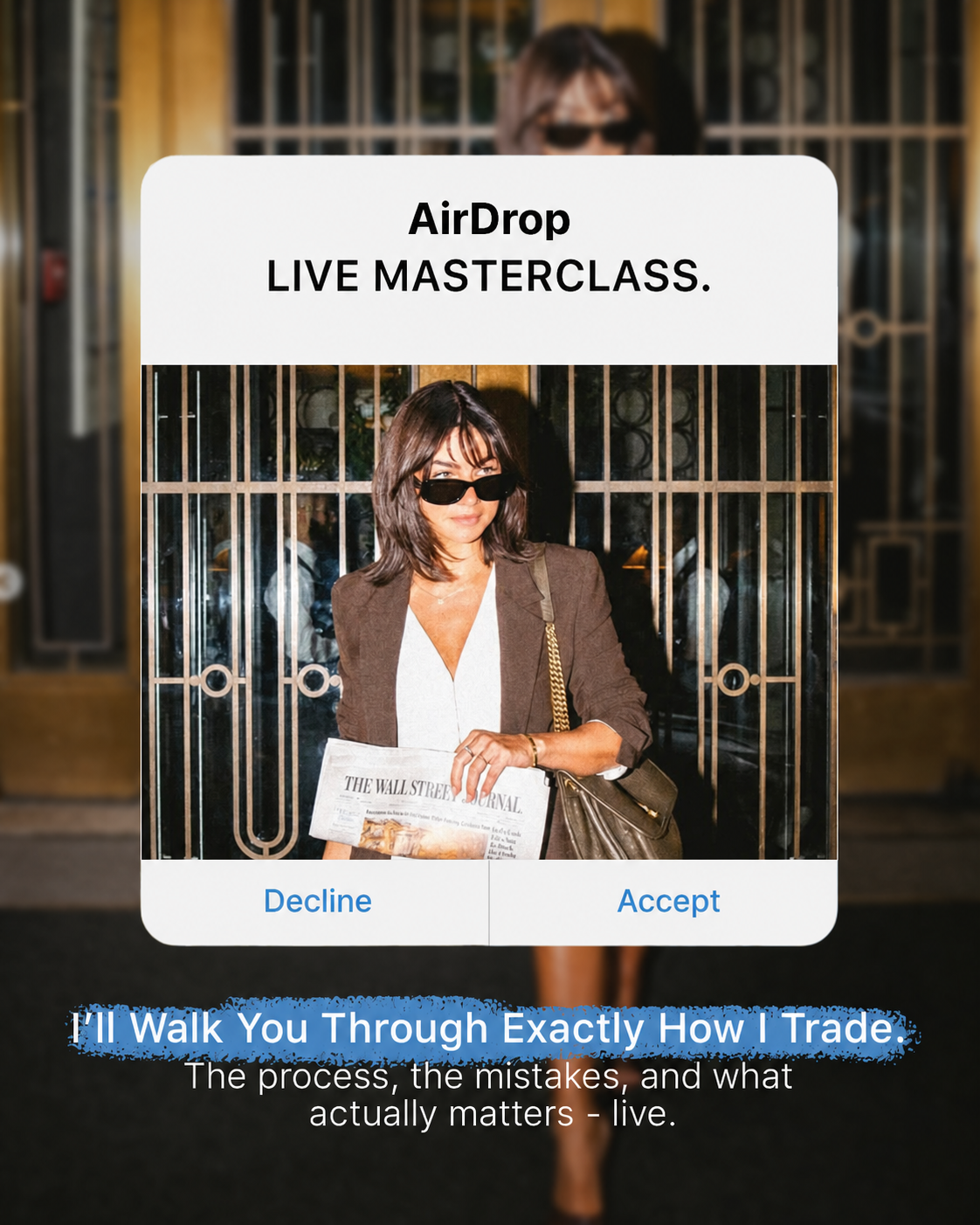 Tori Trades Facebook ad