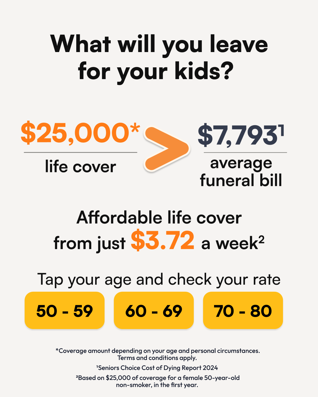 Seniors Choice CA Facebook ad