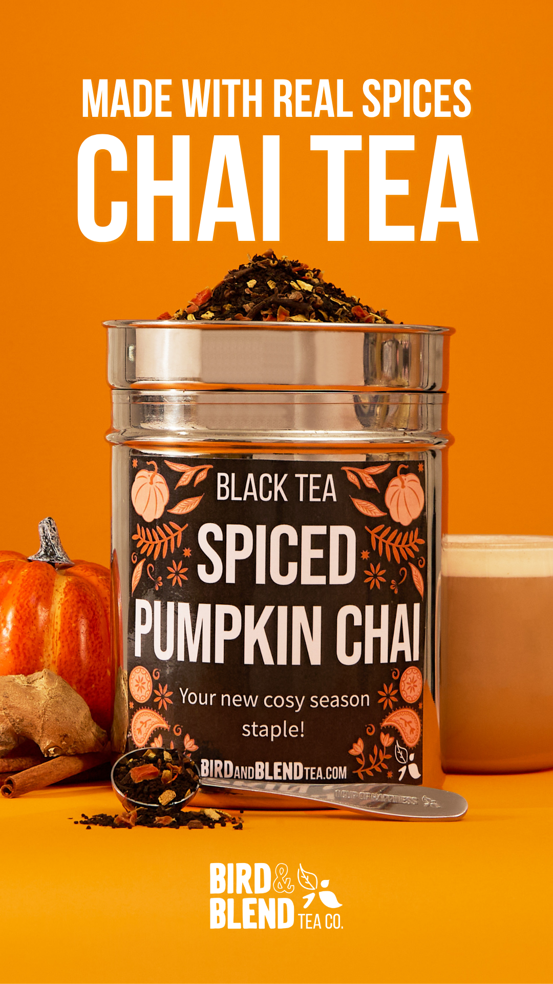Bird & Blend Tea Co. Facebook ad