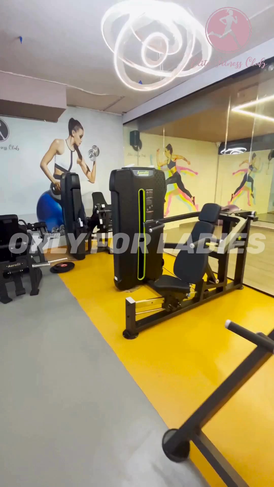 Elite Fitness Club Shaikpet Facebook ad: UNLOCK LUXURY FITNESS