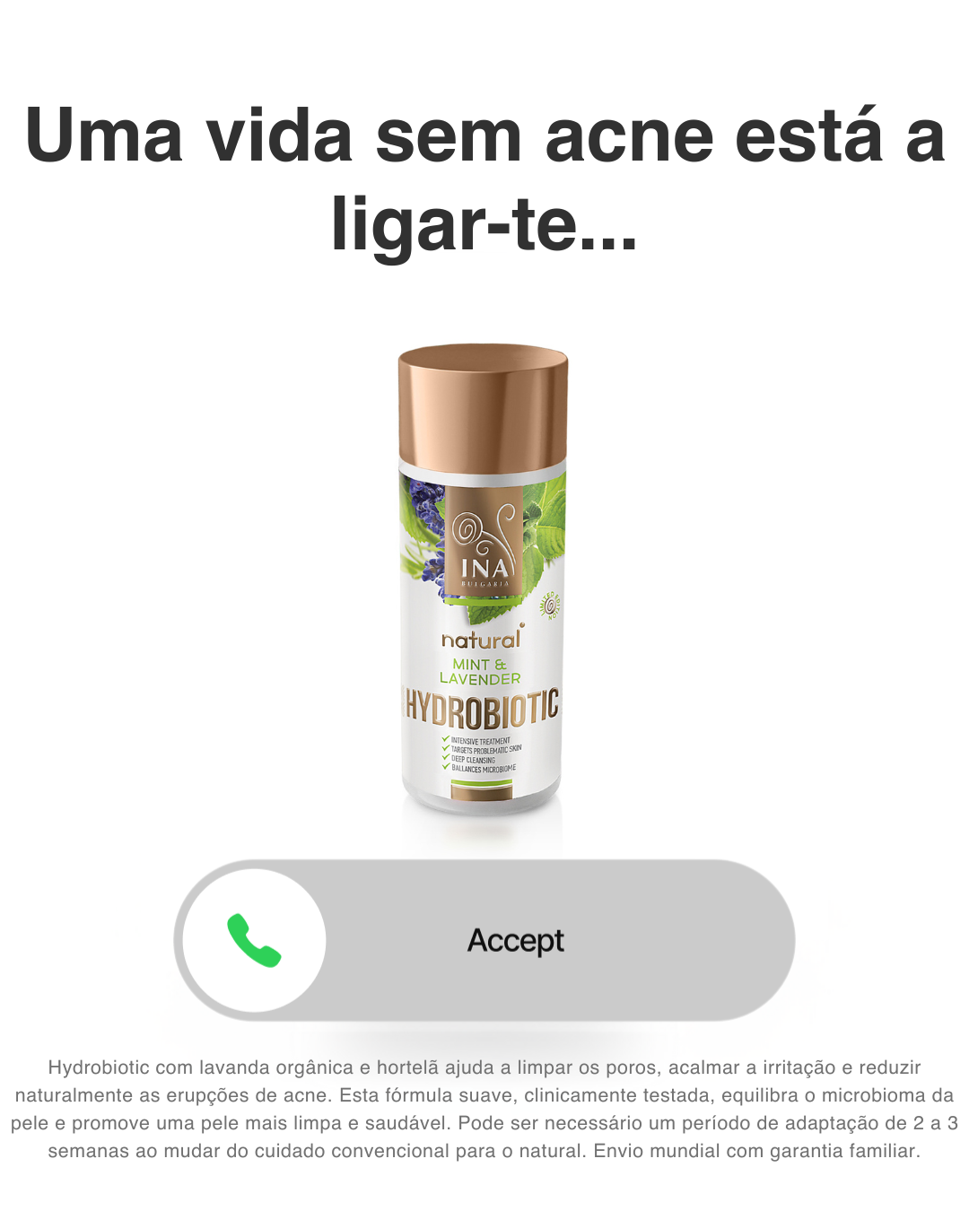 InaEssentials - Loja online orgânica familiar Facebook ad