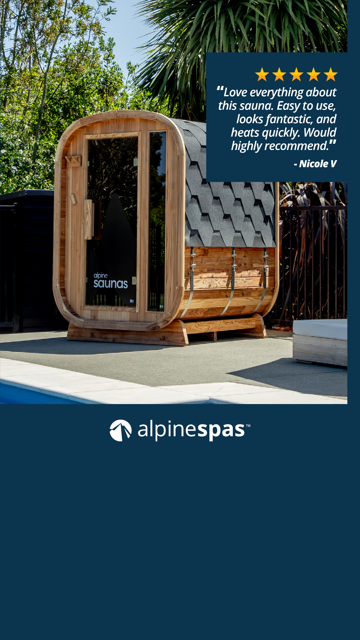 Alpine Spas AU Facebook ad