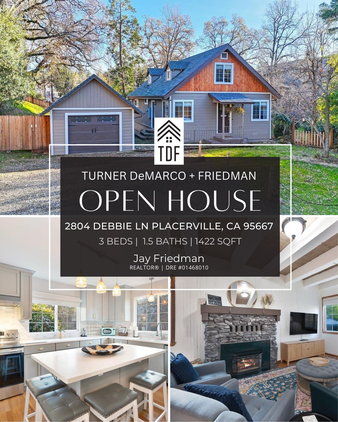 Friedman TDF Team Facebook ad: Turner DeMarco + Friedman Real Estate Team