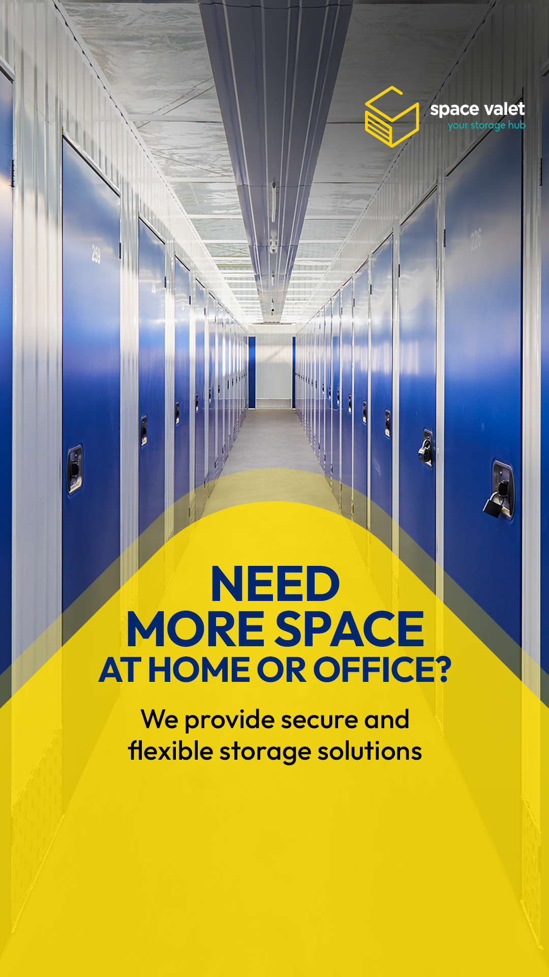 Space Valet Facebook ad