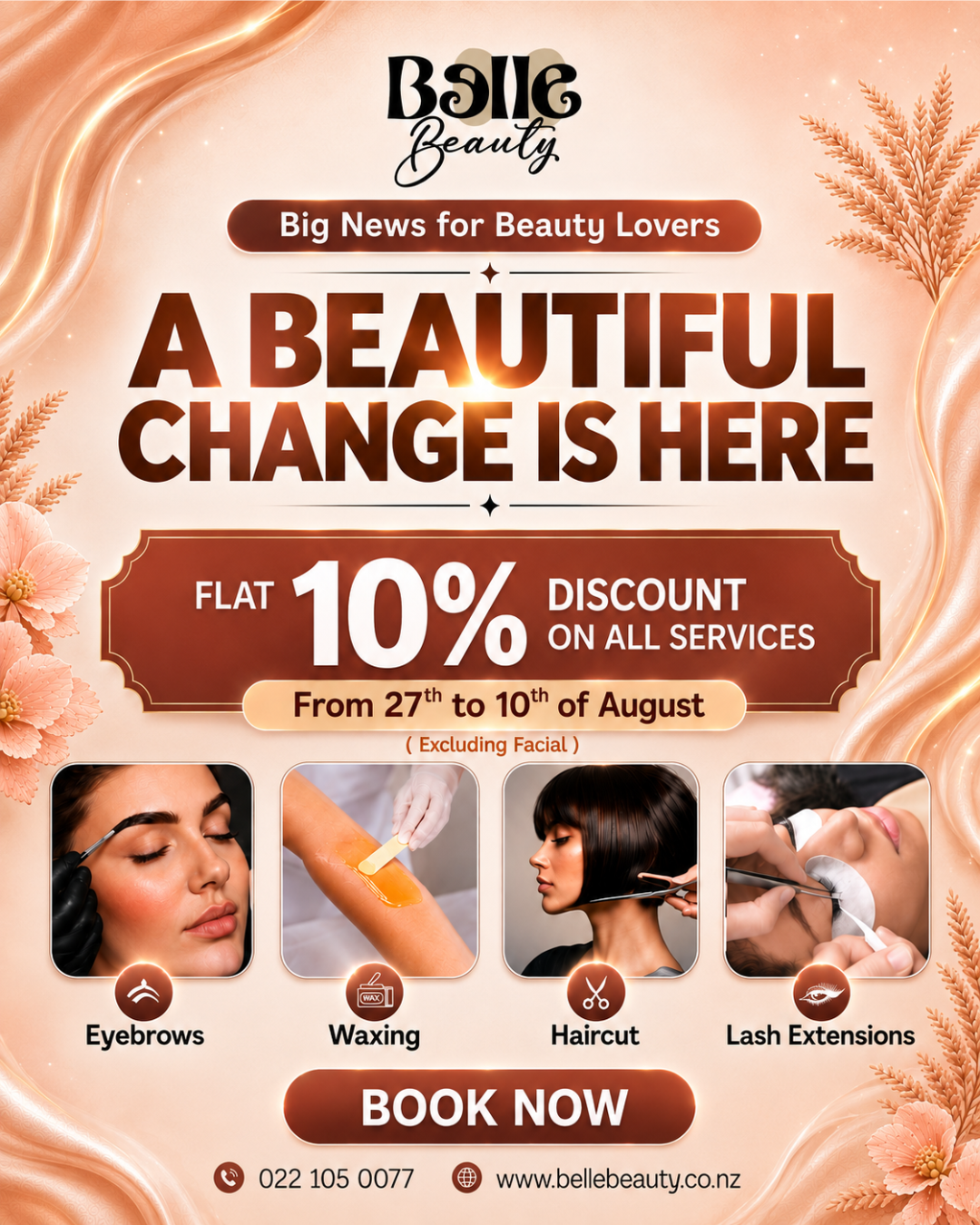 Belle Beauty Facebook ad