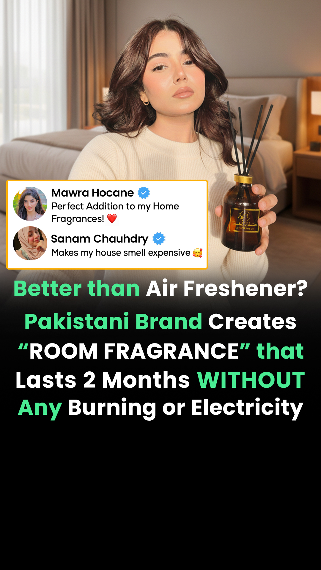 Scented Pakistan Facebook ad