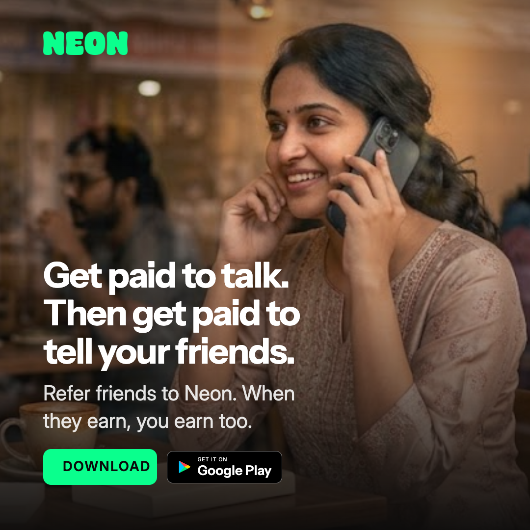 Neon Mobile Facebook ad