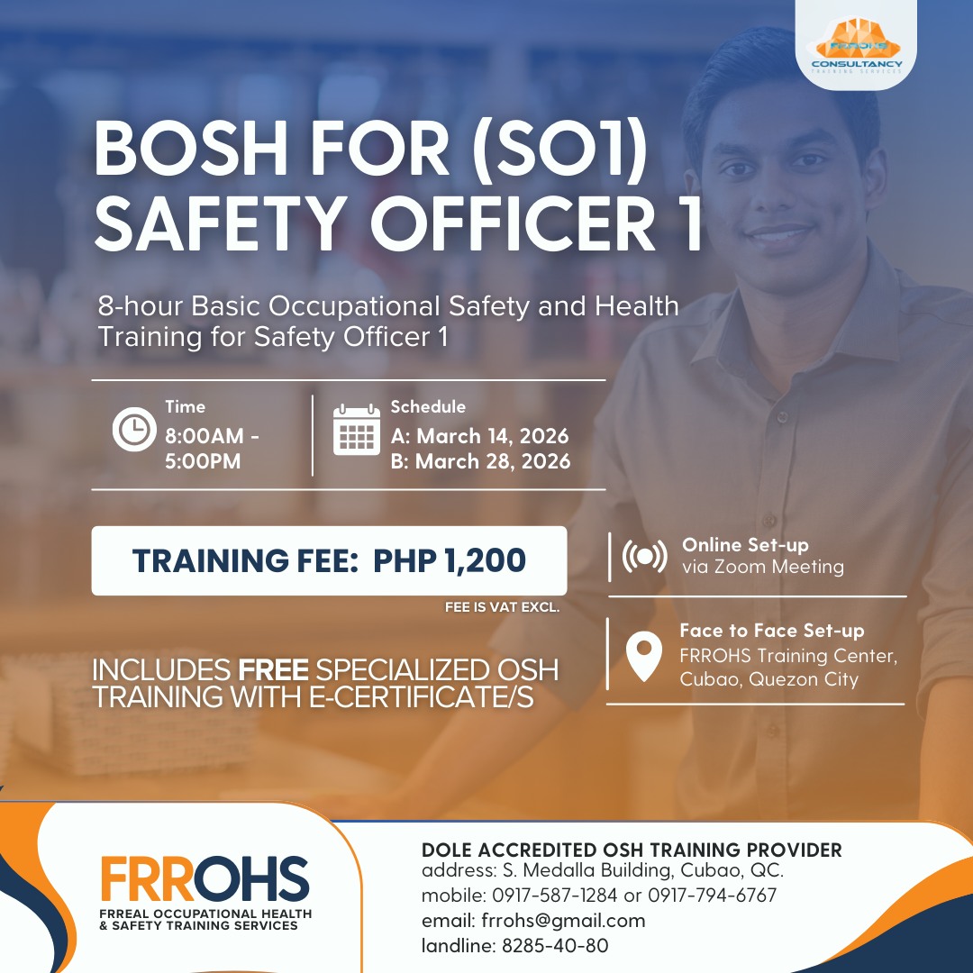 FRReal Occupational Health and Safety Consultancy Training Services Facebook ad: Fire Prevention Month reminder