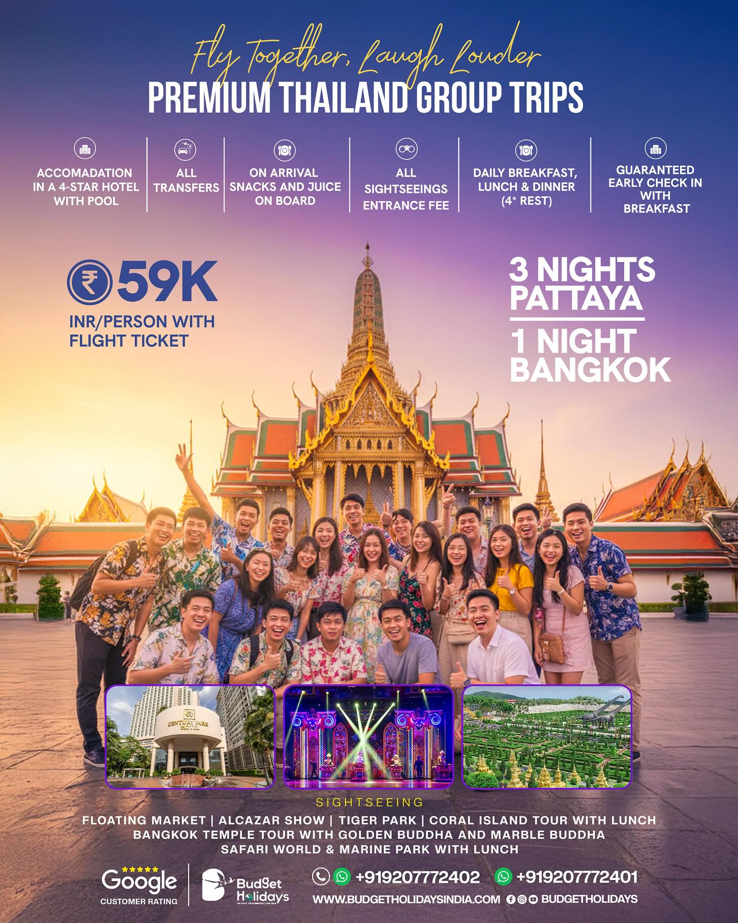Budget Holidays Facebook ad: Instagram