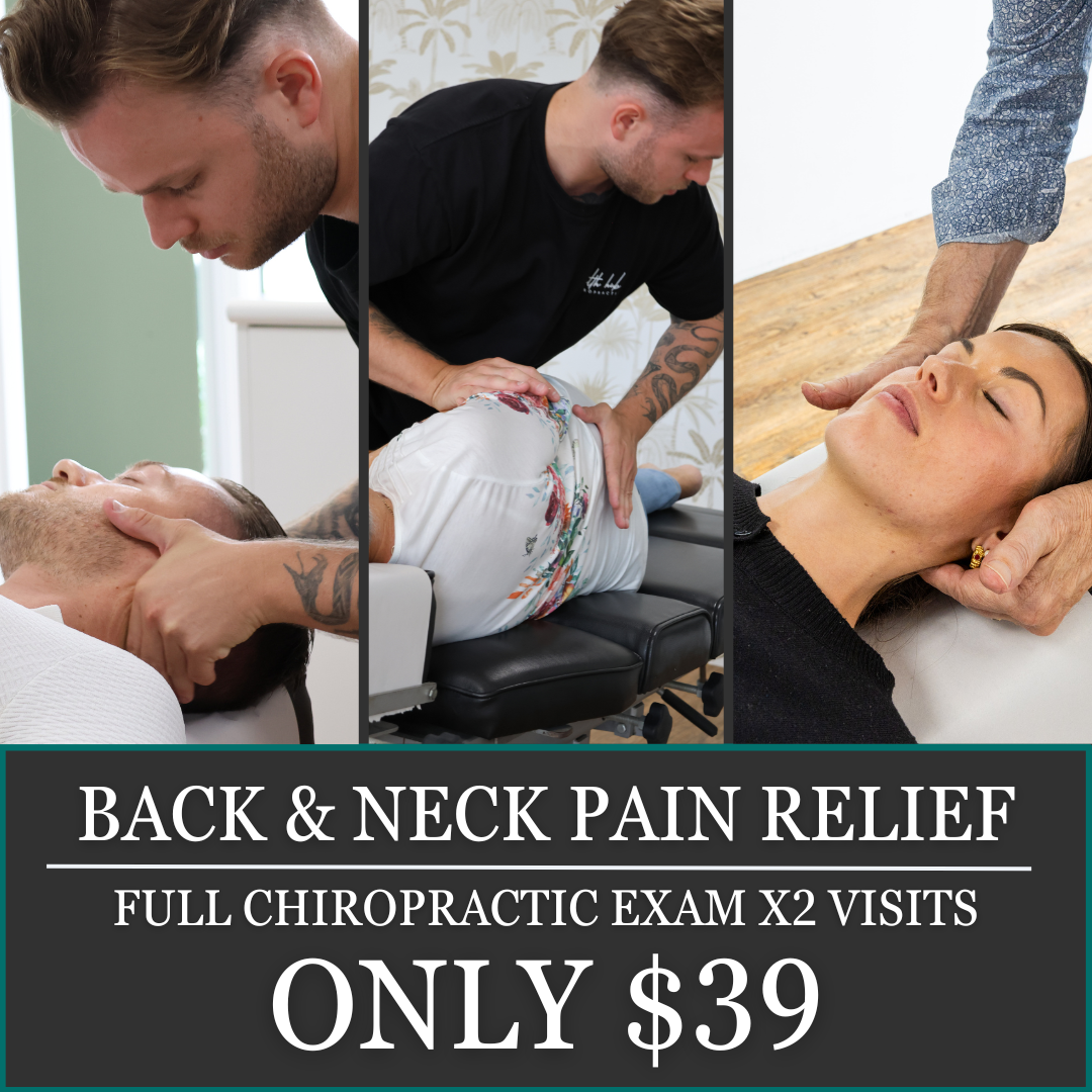 Health Hub Chiropractic Facebook ad: $39 Health & Wellness Assessment ($185 Value)