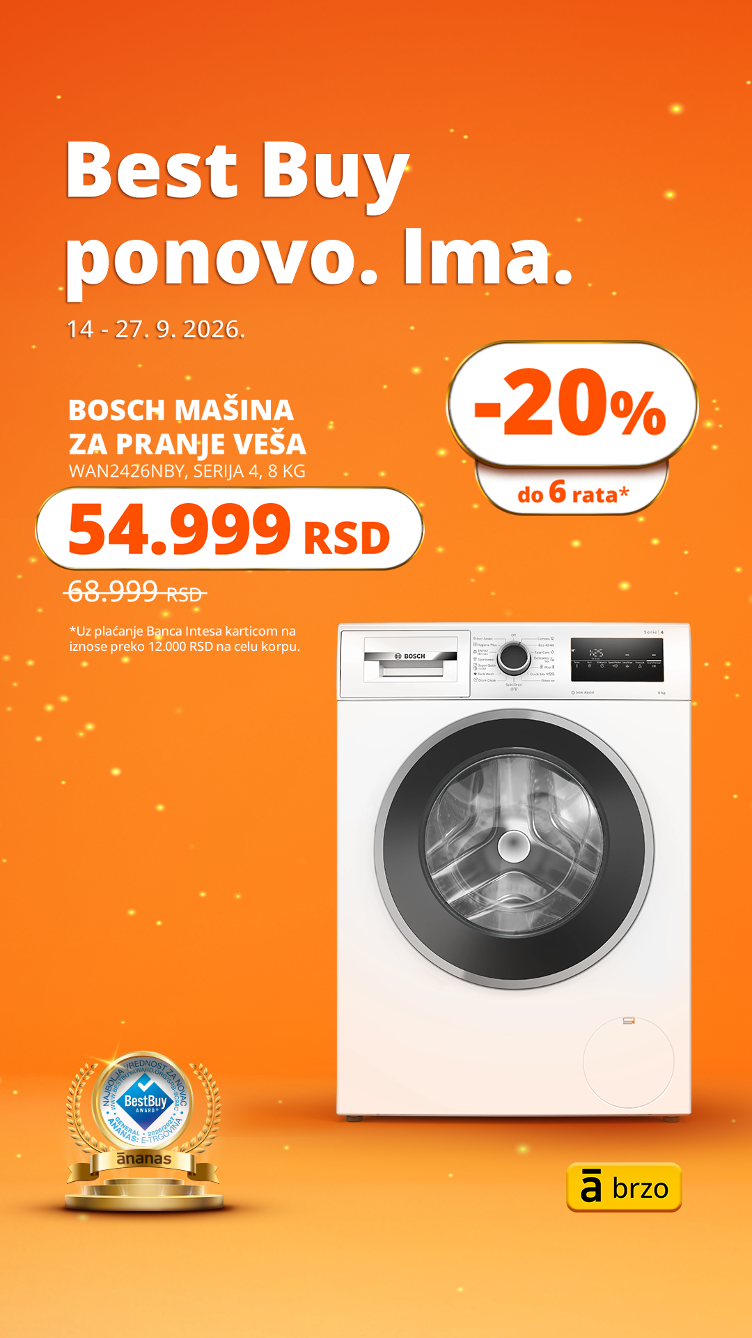 Ananas.rs Facebook ad: Best Buy ponovo. Ima.