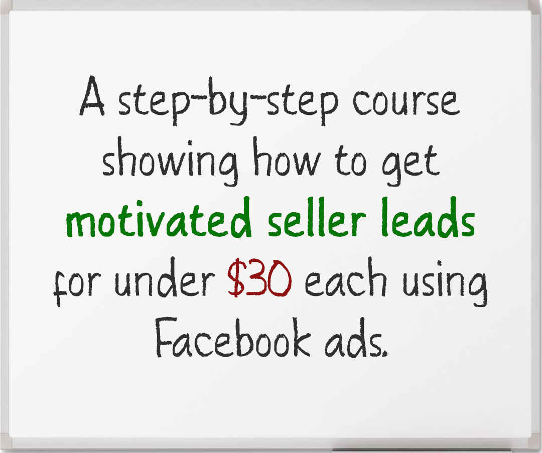 Courtney Scott Facebook ad: Run Ads Like the Top 1% of Real Estate Investors