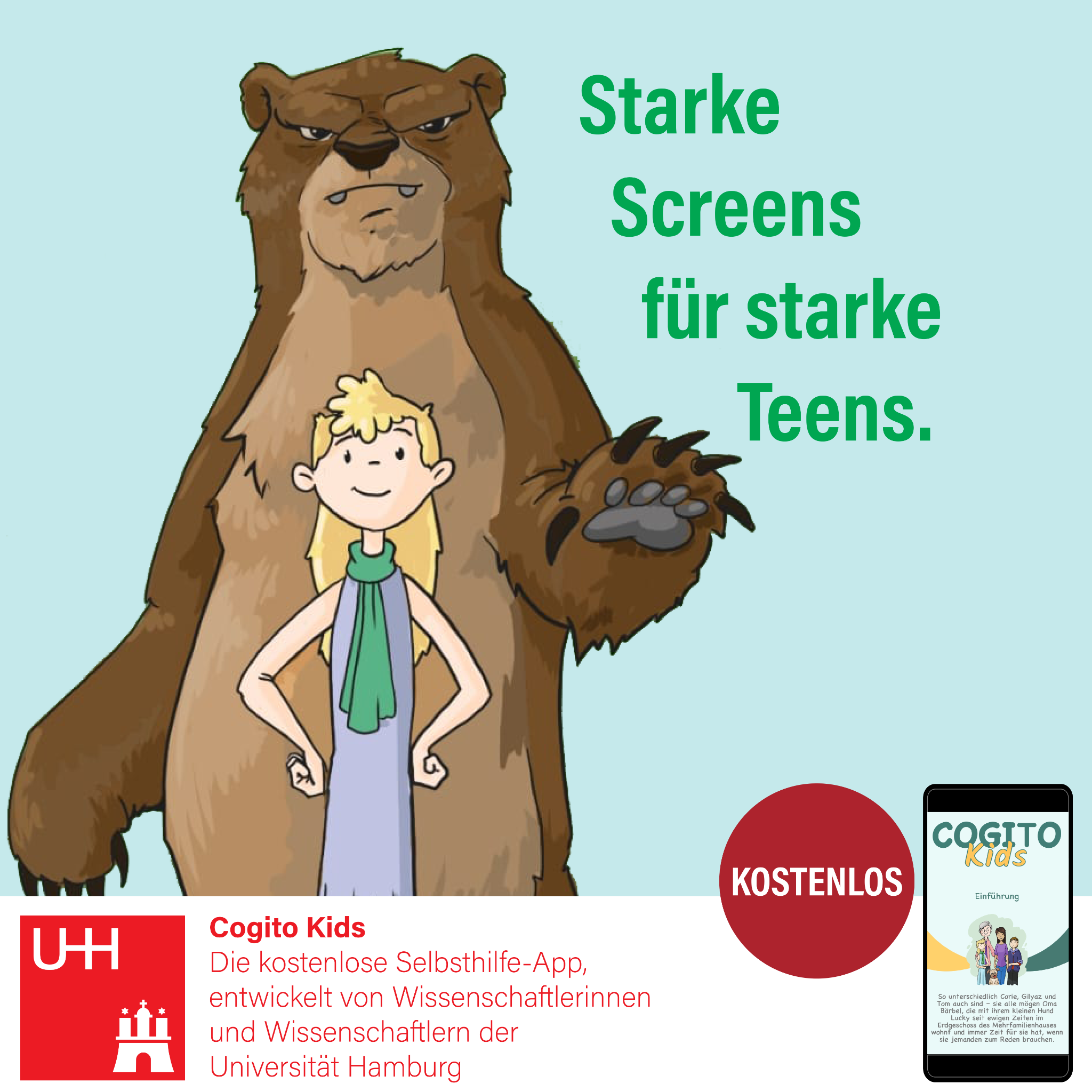 Neuropsychologie und Psychotherapie/ Neuropsychology and Psychotherapy Facebook ad: COGITO Kids