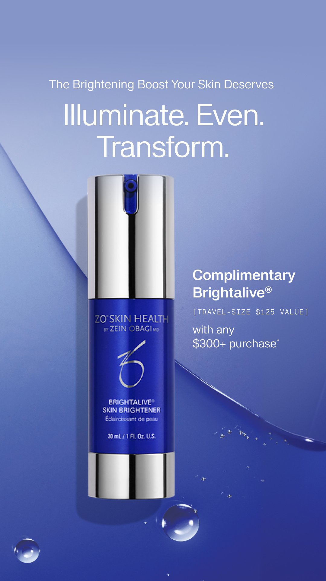ZO Skin Health Facebook ad
