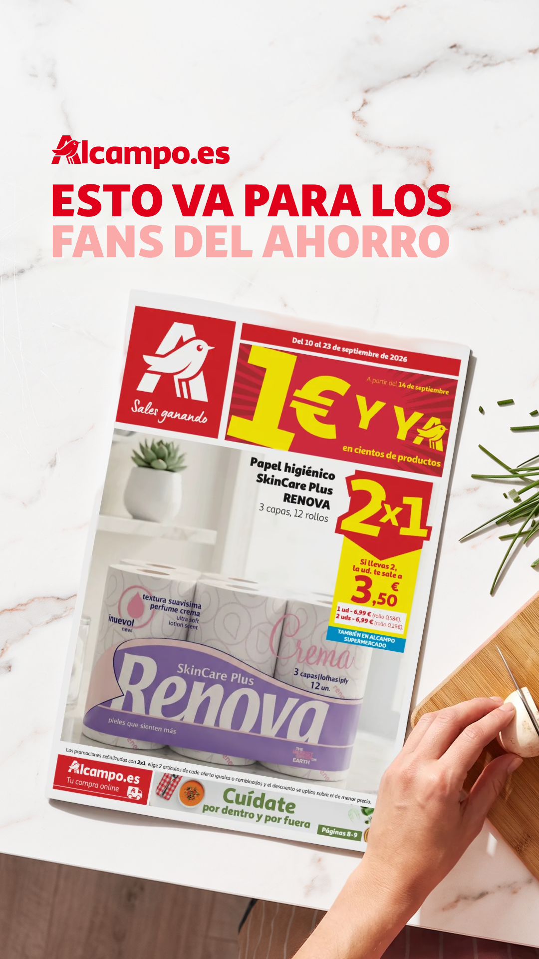 Alcampo Facebook ad