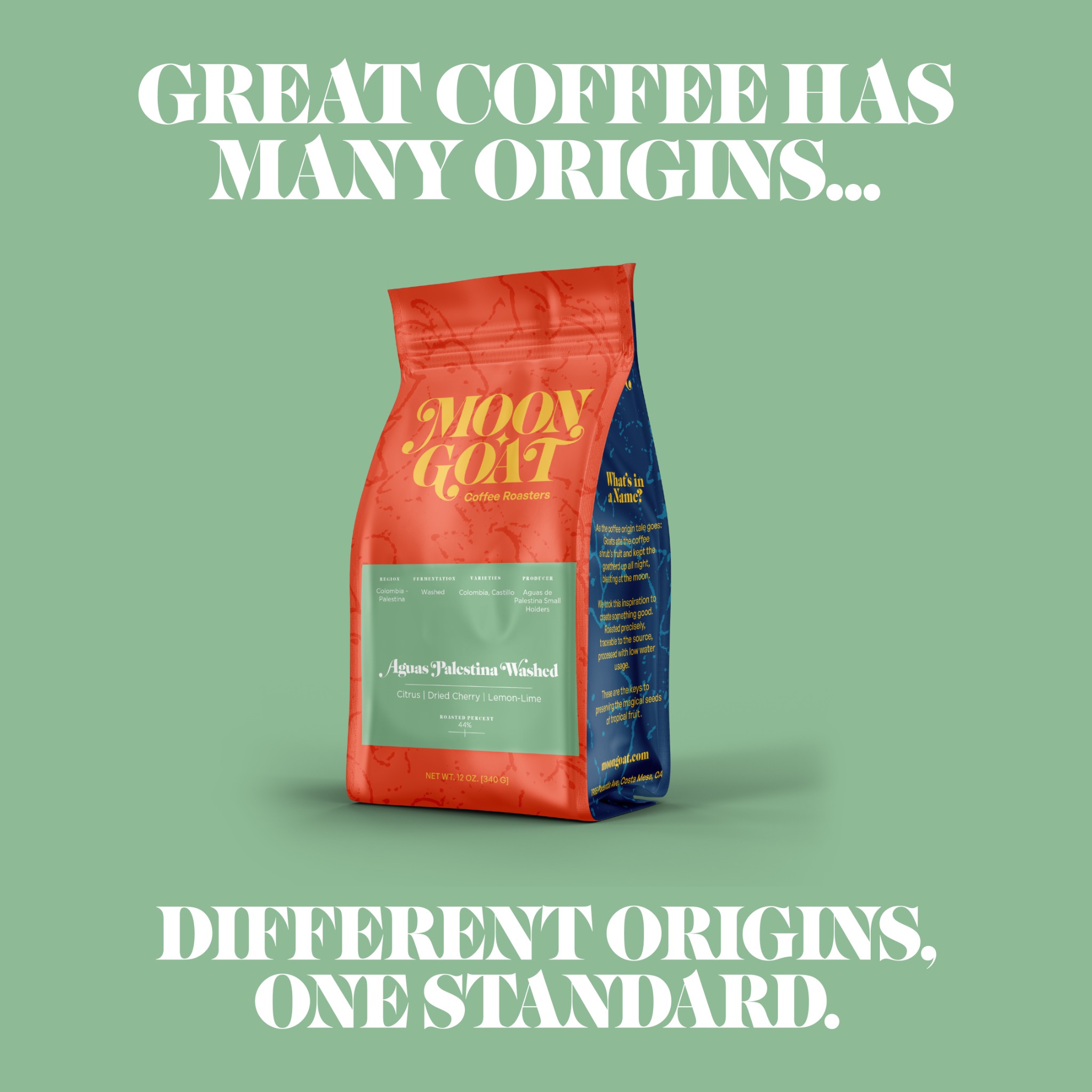 MoonGoat Coffee Facebook ad