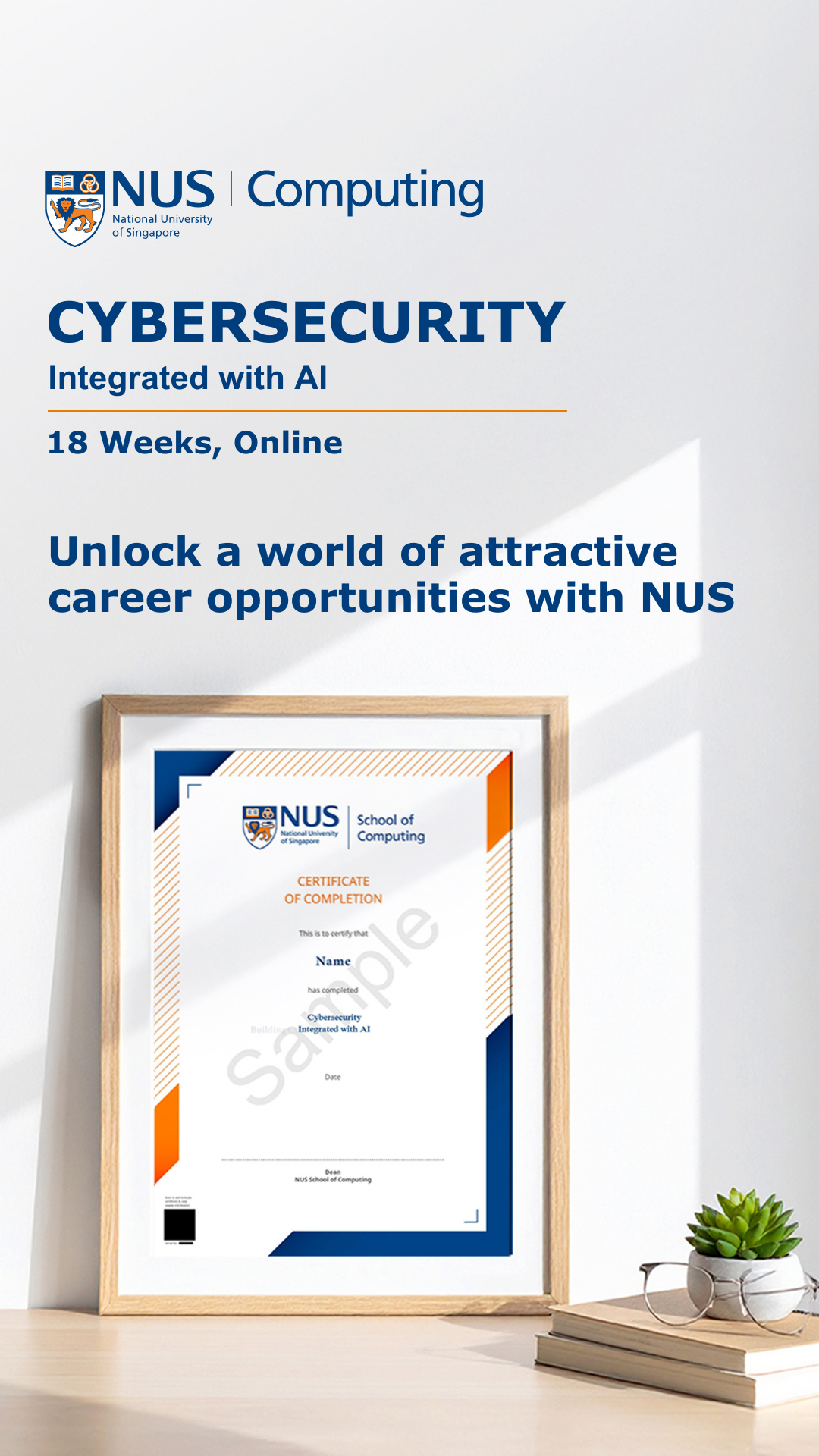 NUS Computing Executive Education Facebook ad