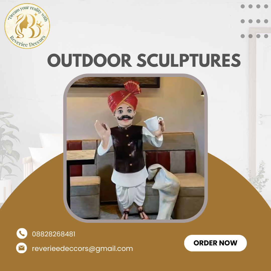 Reveriee Deccors Facebook ad: Premium Sculptures & Wall Arts for Global Buyers
