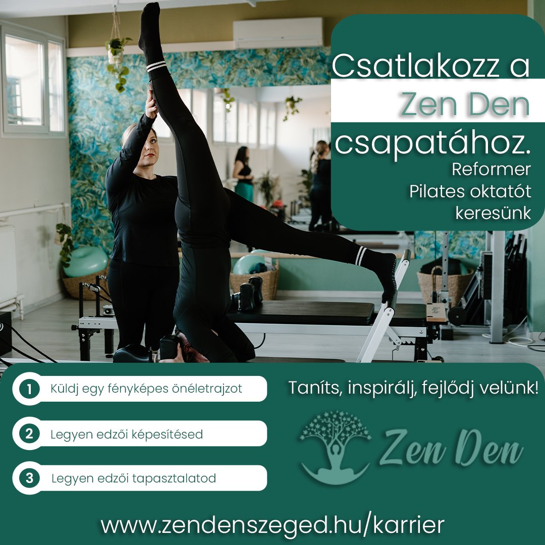 Zen Den Pilates Szeged Facebook ad
