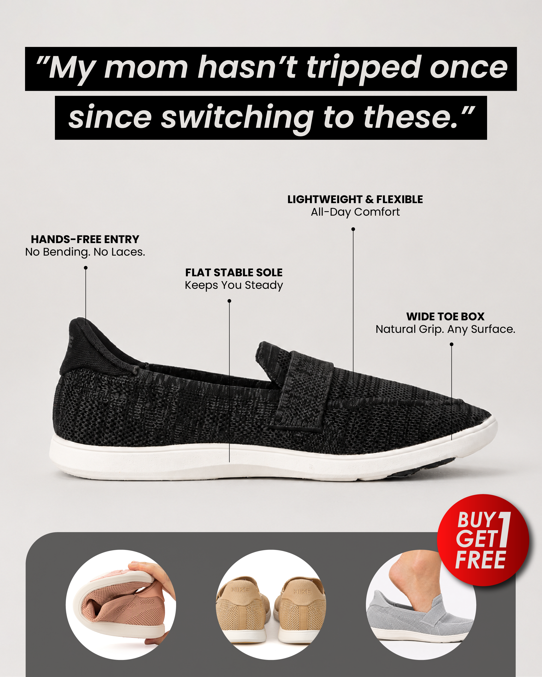 HIKE Footwear Facebook ad