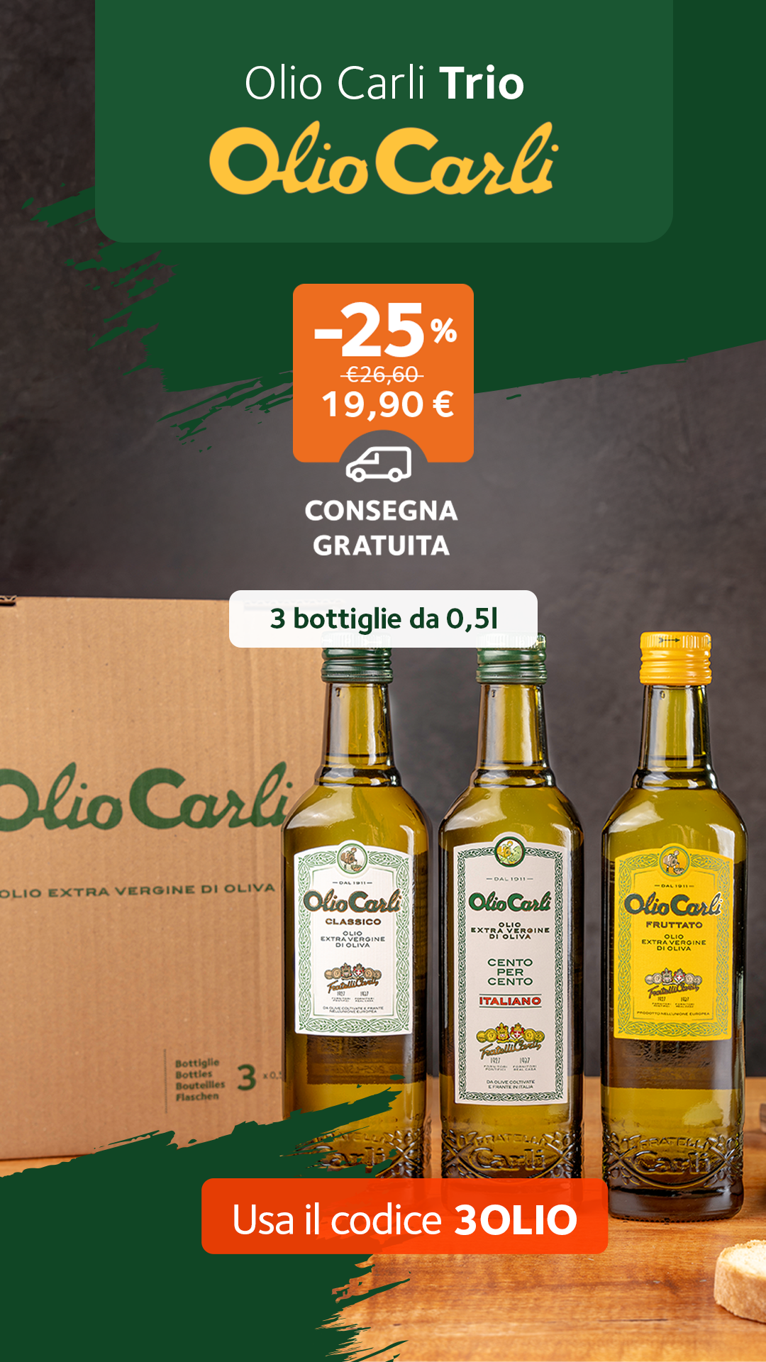 Fratelli Carli Facebook ad: Ordina ora →