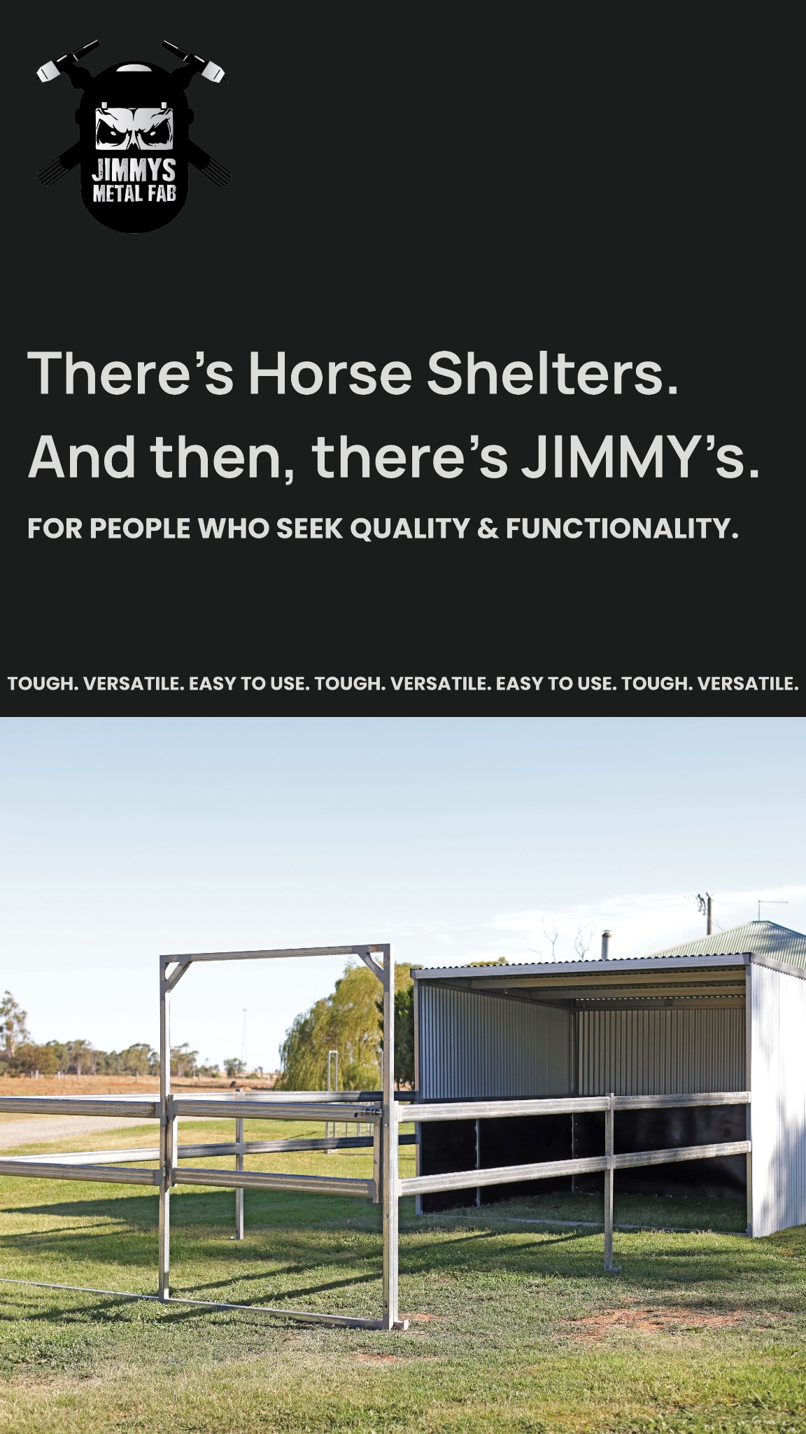 Jimmy's Metal Fab Facebook ad from Aug 14, 2025