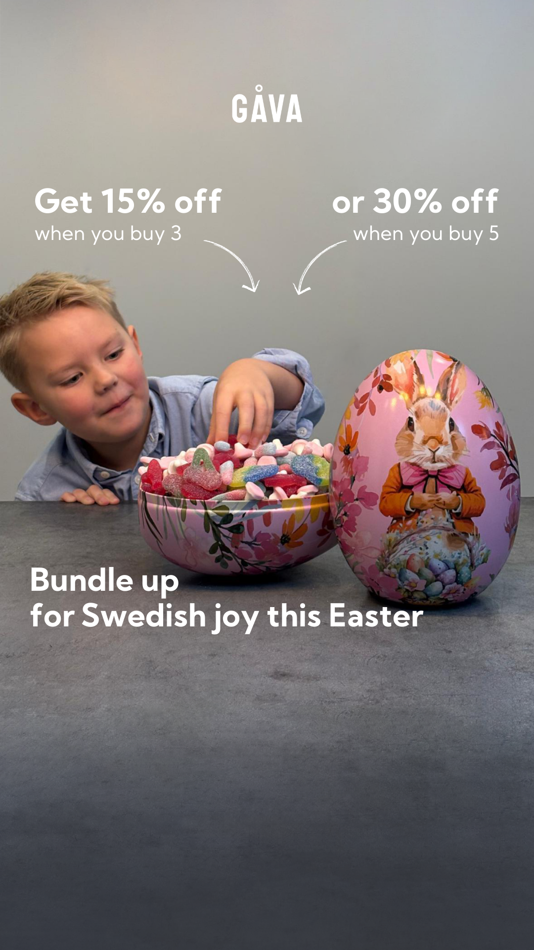 Gavagifting Facebook ad