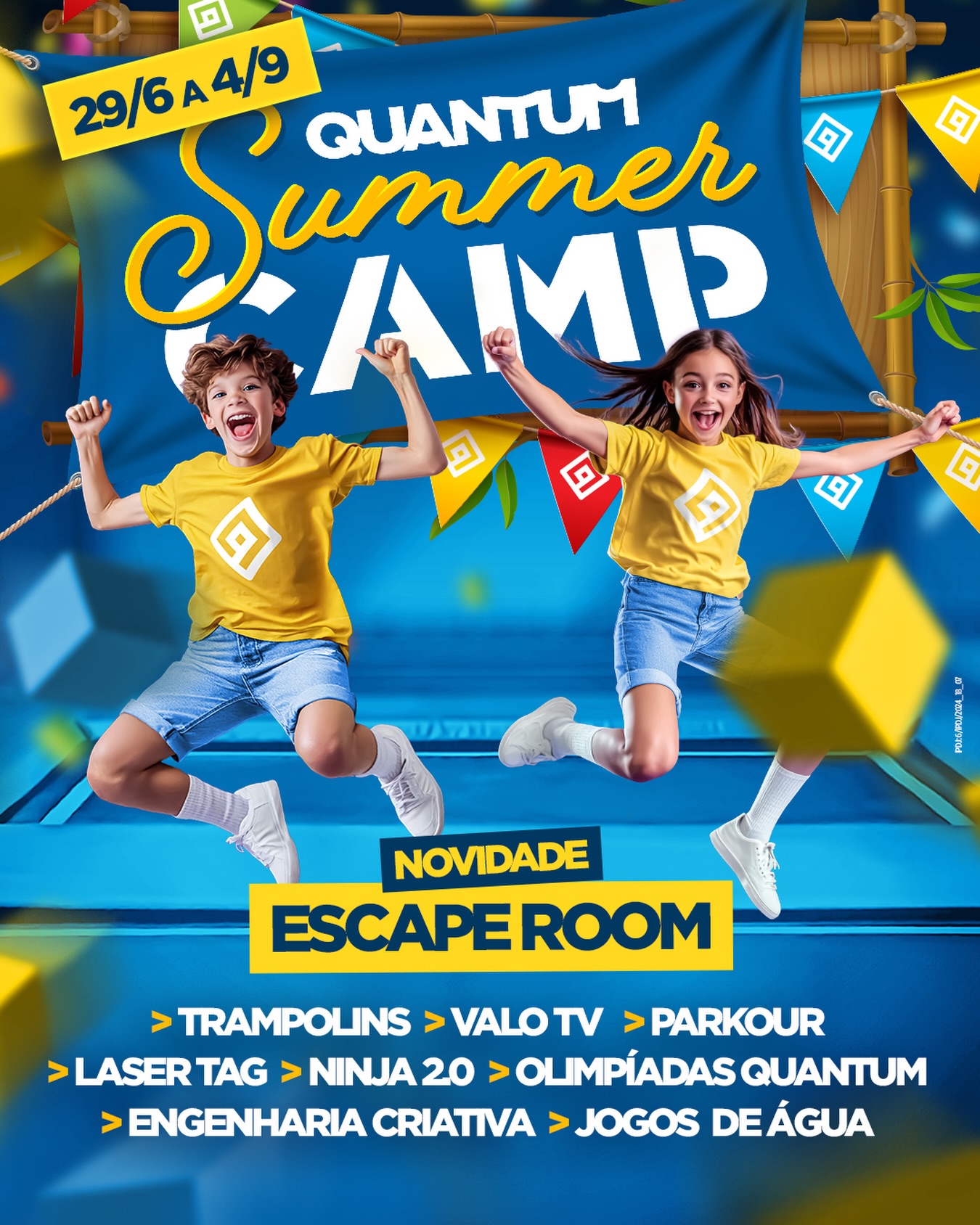 Quantum Parks Facebook ad: Campo de Férias de Verão Algarve - Quantum Park