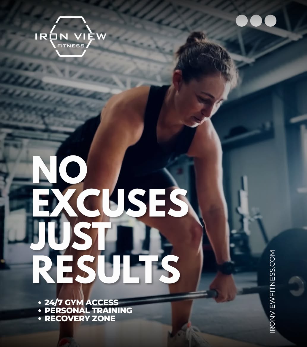Iron View Fitness Facebook ad from May 7, 2026