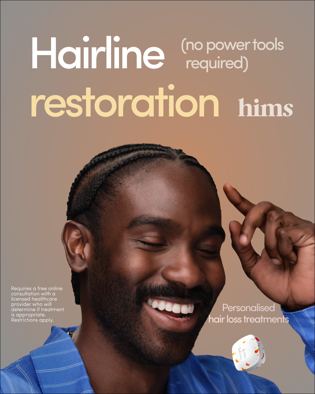 hims Facebook ad